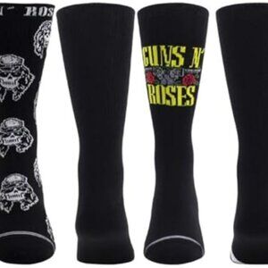 Flash Popup Guns N' Roses Socks - 3 Pack, Multi